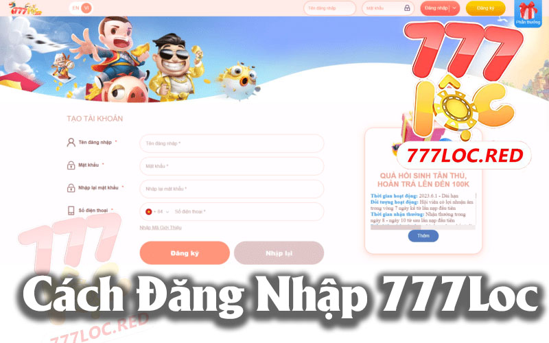 Cách Đăng Nhập 777loc - Hướng Dẫn Chi Tiết